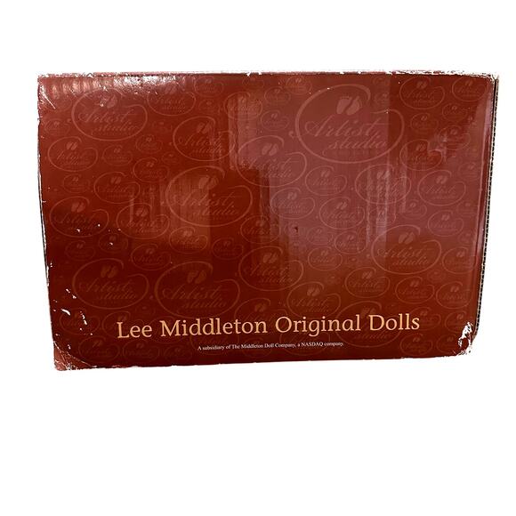 Lee Middleton Original Dolls Artist Studio #905/1000-2004 "Little Miss"-NEW! - Picture 16 of 16
